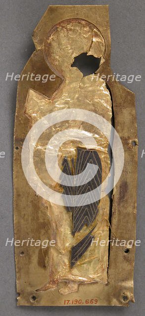 Plaque, Fragment, Byzantine, 10th-11th century. Creator: Unknown.