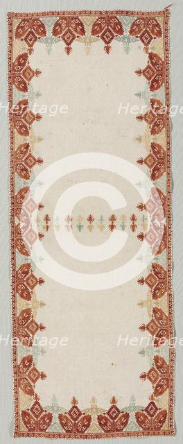 Pillow Cover, 1700s. Creator: Unknown.