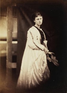 May Prinsep, 1868. Creator: Julia Margaret Cameron.