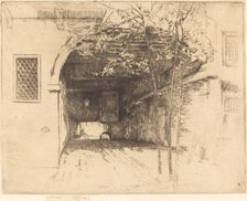 The Traghetto, No.I, 1879/1880. Creator: James Abbott McNeill Whistler.