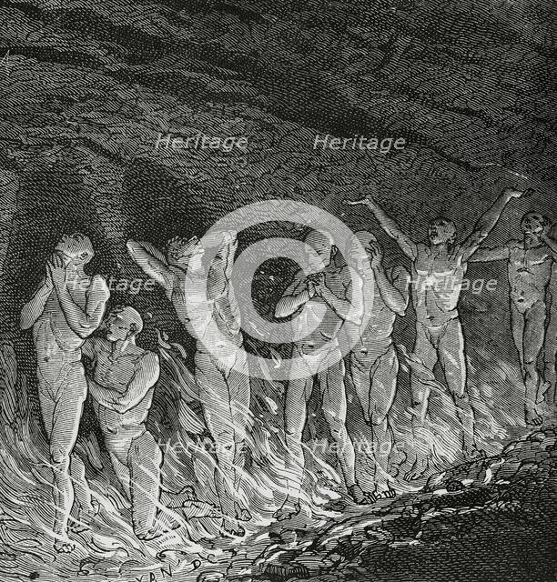 The Divine Comedy, (1307-1321): Purgatory, 1888.  Creator: Jean Edouard Dargent.