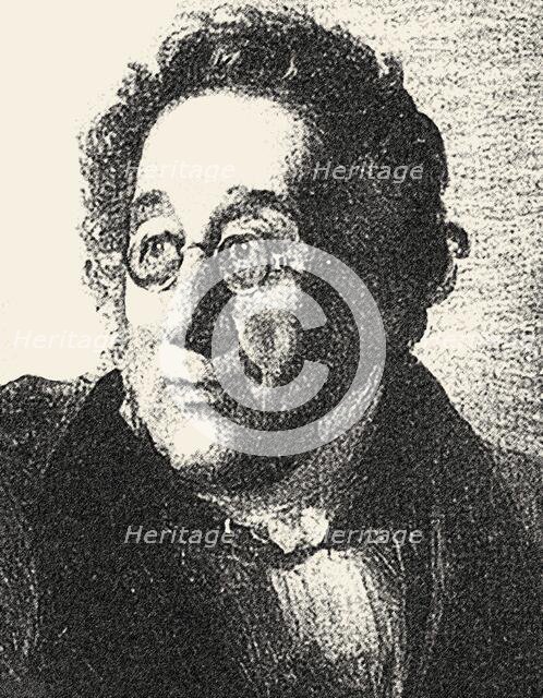 Portrait of the composer Johann Friedrich La Trobe (1769-1845), First half of the 19th cent. Creator: Anonymous.