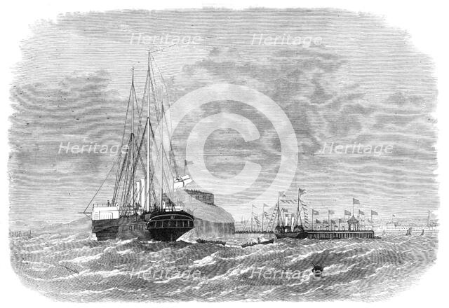 The Prince of Wales landing at Weymouth, 1872. Creator: Unknown.