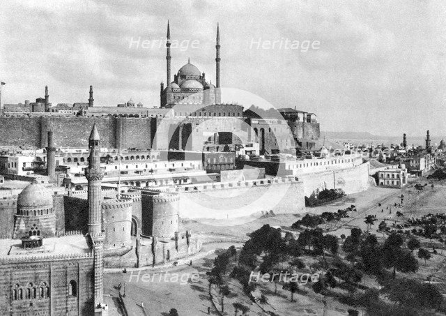 The Saladin Citadel, Cairo, Egypt, c1920s. Artist: Unknown