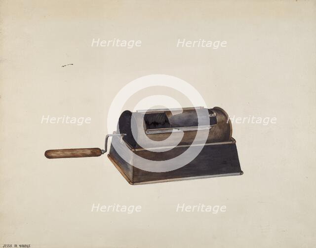 Coffee Roaster, c. 1940. Creator: Jessie M Youngs.