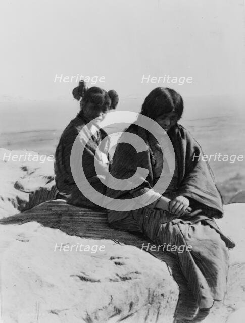 Maiden and Matron, c1905. Creator: Edward Sheriff Curtis.