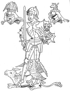 Warwick the Kingmaker, 15th century English nobleman and soldier, (1893). Artist: Unknown
