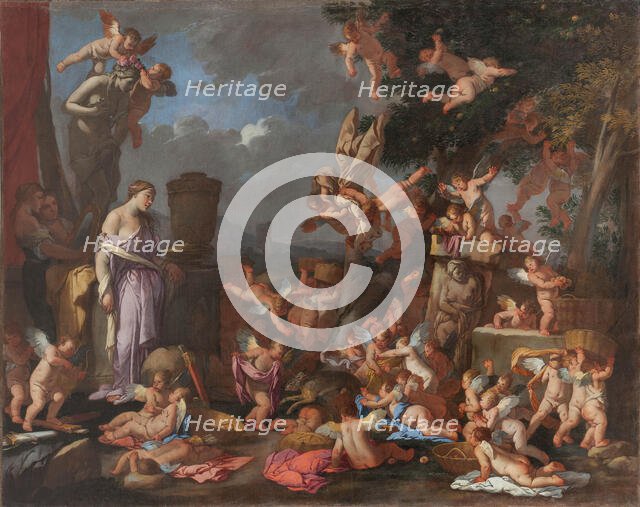 The Venus Festival, Mid-17th century. Creator: Carpioni, Giulio (1613-1678).