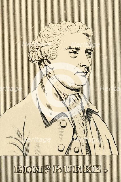'Edmund Burke', (1729-1797), 1830. Creator: Unknown.