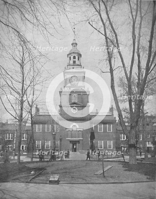 'Independence Hall, Philadelphia', c1897. Creator: Unknown.