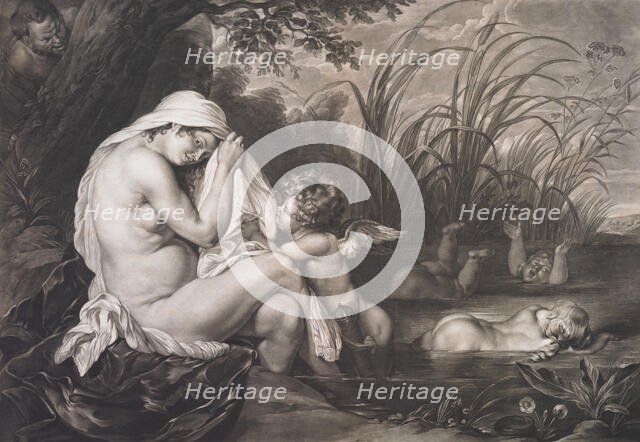 Callisto in her retirement, 1778. Creator: Richard Earlom.