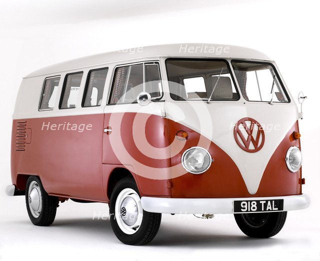 1963 Volkswagen Devon Camper van. Artist: Unknown.
