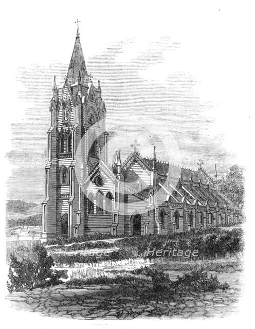 Roman Catholic church, Wellington, New Zealand, 1869. Creator: Unknown.