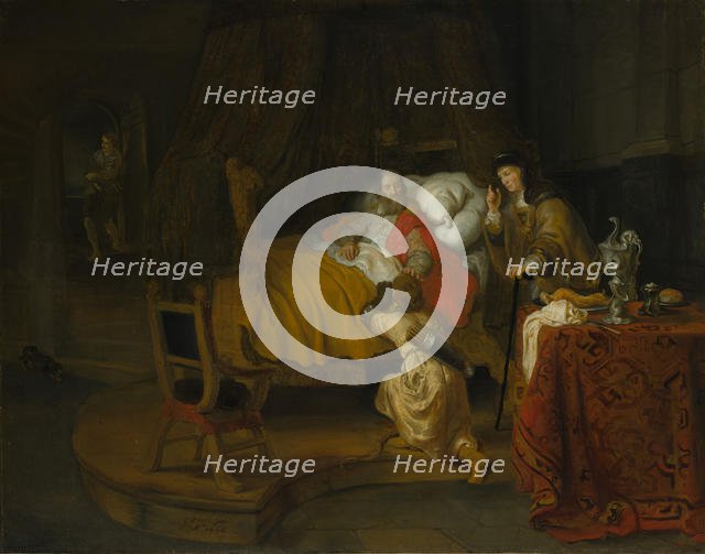 Isaac Blessing Jacob, 1642. Creator: Gerbrand van den Eeckhout.