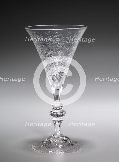 Glass from a Place Setting, c. 1890-1920. Creator: Unknown.