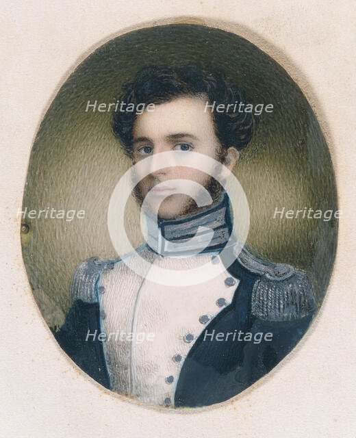 Captain George Hancock Griffin, U.S.A., c1834. Creator: Thomas Campbell.