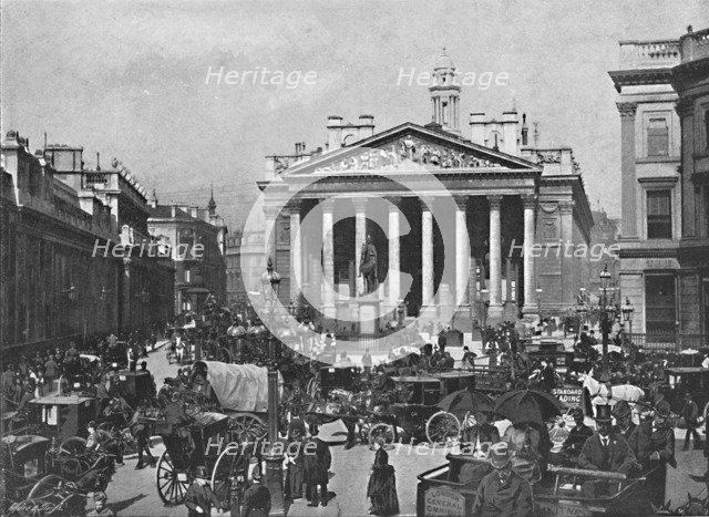'The Royal Exchange', c1896. Artist: Frith & Co.