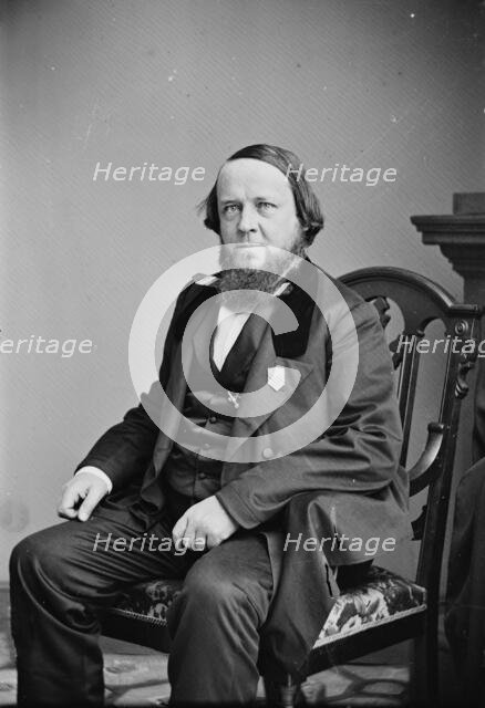 Professor Benjamin Silliman, between 1855 and 1865. Creator: Unknown.