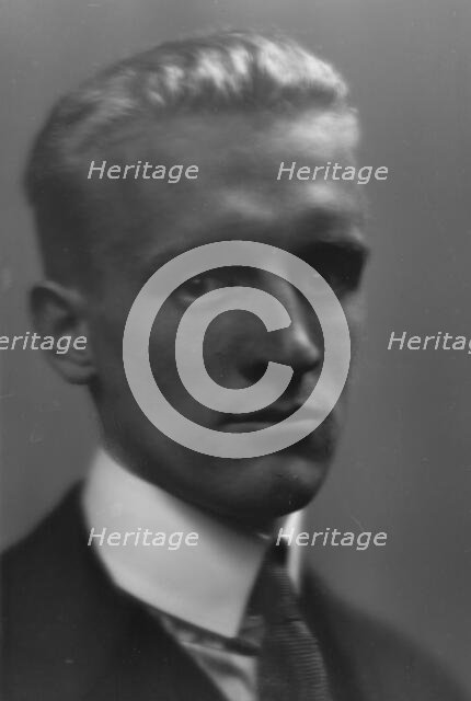 Brown, Richard C., Mr., portrait photograph, 1913. Creator: Arnold Genthe.