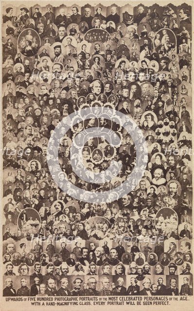 Upwards of Five Hundred Photographic Portraits of the Most Celebrated Personages of th..., ca. 1864. Creator: Ashford Brothers & Co.