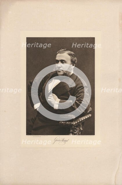 Portrait of Gustav Coppel (1830-1914), 1910. Creator: Photo studio Albert & Co, Munich  .