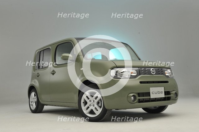 Nissan Cube 2008. Artist: Simon Clay.