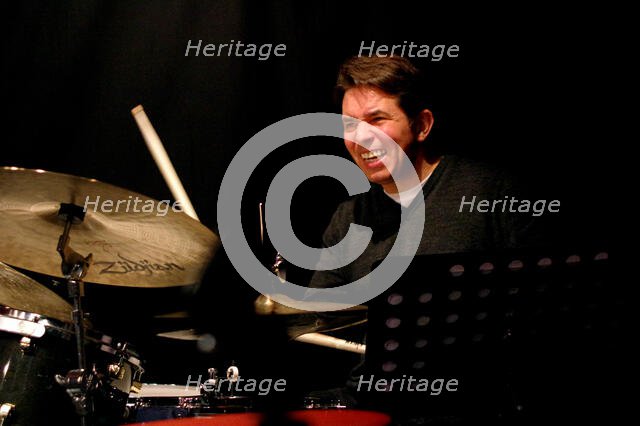 Ian Palmer, Ray Russell Quintet, Verdict Jazz Club, Brighton, East Sussex, 18 March 2023. Creator: Brian O'Connor.