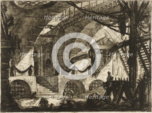 The Sawhorse, 1761. Creator: Giovanni Battista Piranesi.