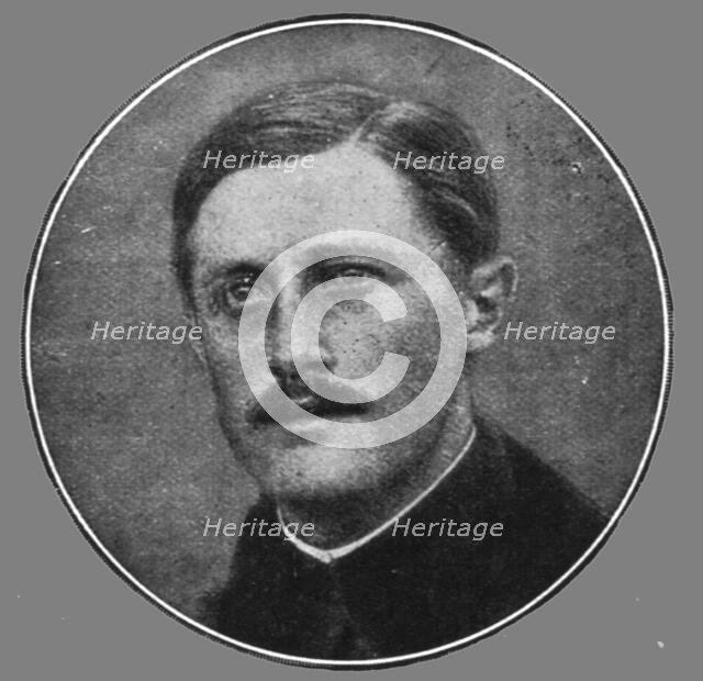 'Mort heroique d'un Aviateur; l'aviateur Macquart de Terline', 1916. Creator: Unknown.