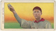 Pelty, St. Louis, American League, from the White Border series (T206) for the American..., 1909-11. Creator: American Tobacco Company.