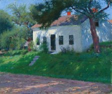 Roadside Cottage, 1889. Creator: Dennis Miller Bunker.