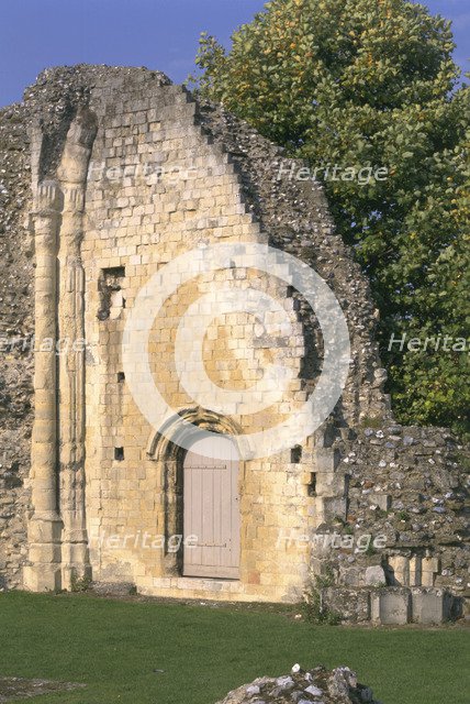 Ethelbert Tower, St Augustine's Abbey, Canterbury, Kent, 1996. Artist: J Bailey