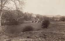 Haddon Hall from Dovecotes, Derbyshire, between 1870 and 1880. Creator: George Washington Wilson.