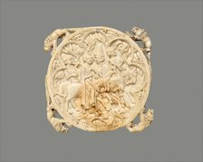 Mirror Case, French, 1350-75. Creator: Unknown.