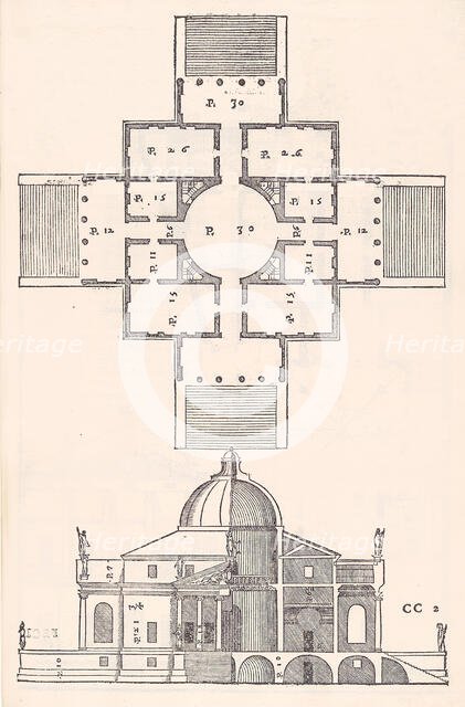 I quattro libri dell'architettura di Andrea Palladio. Ne'quale dopo un breue trattato de' ..., 1581. Creator: Andrea Palladio.