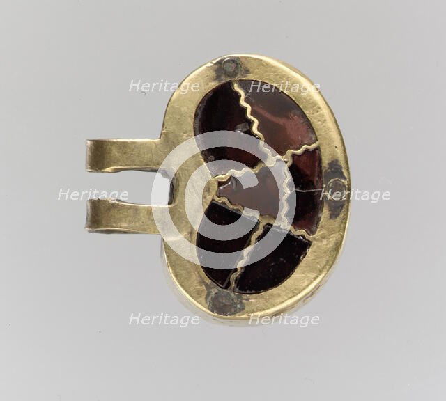 Part of a Shoe Buckle, Frankish (?), late 5th century. Creator: Unknown.