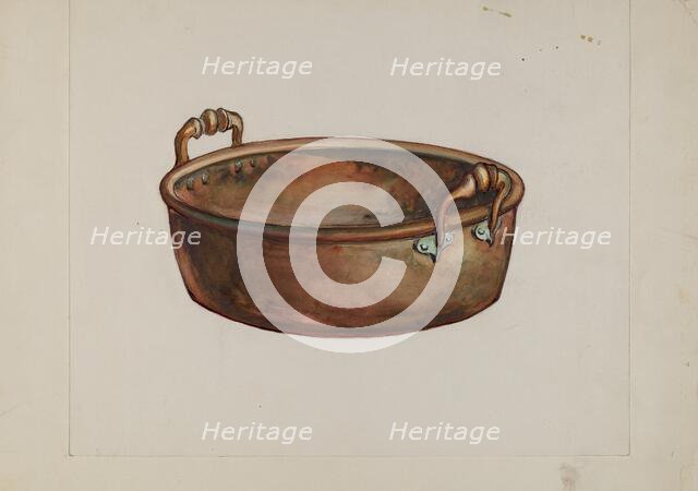 Copper Kettle, c. 1937. Creator: George Seideneck.