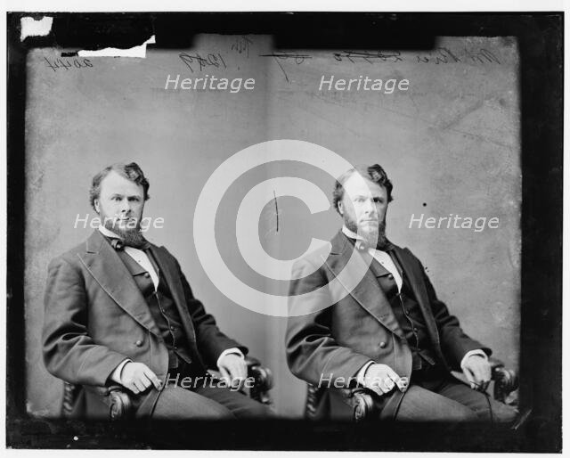 Americus V. Rice of Ohio, 1865-1880. Creator: Unknown.