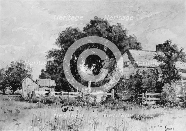 The Farm, ca. 1880-90. Creator: Alfred Thompson Bricher.