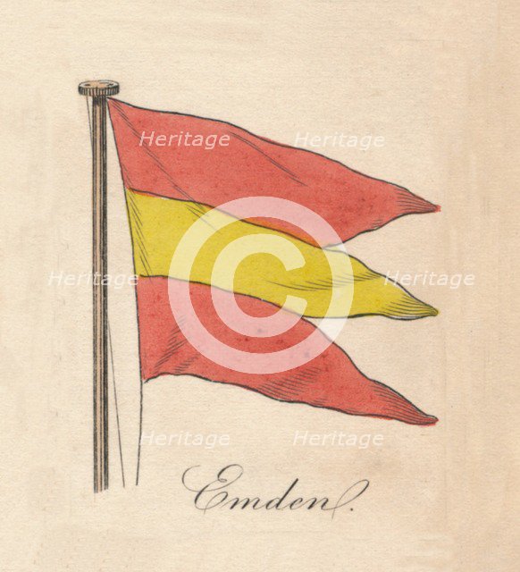 'Emden', 1838. Artist: Unknown.
