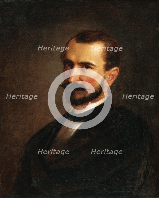 Self-portrait, 1870-1875. Creator: Vojtech Klimkovic.