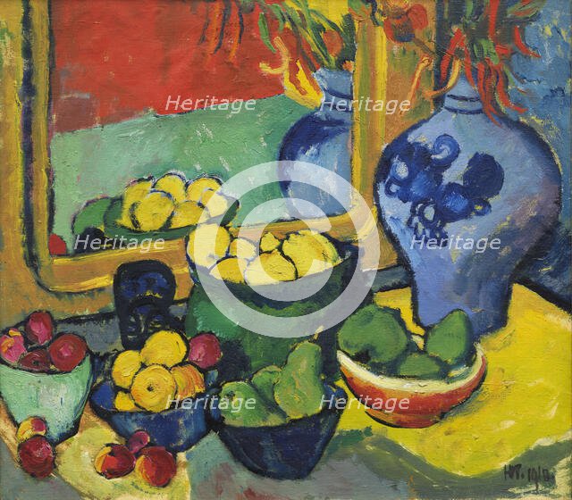 Fruit, 1910. Creator: Pechstein, Hermann Max (1881-1955).