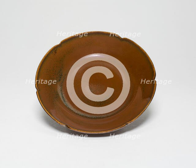 Lobed Dish, Song dynasty (960-1279). Creator: Unknown.