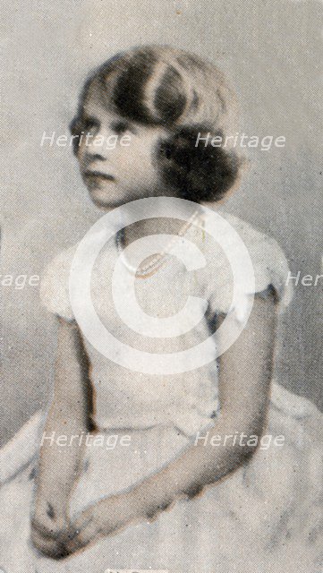 HRH Princess Elizabeth Alexandra Mary, of York, 1935. Artist: Marcus Adams