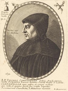 Thomas Campanella, 1658. Creator: Balthasar Moncornet.