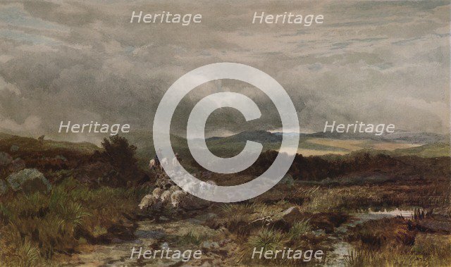 'Mountain Road, Capel Curig, North Wales', (1938). Artist: James William Whitaker.