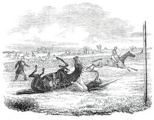 The Earl of Wilton's fall, 1844. Creator: Unknown.