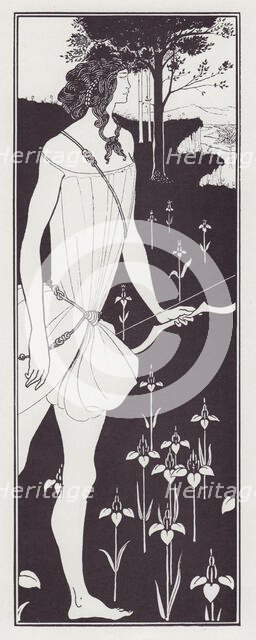 Atalanta I, 1895. Creator: Aubrey Beardsley.