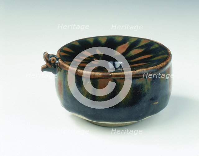 Drum-shaped waterwell and dropper, Southern Song-early Yuan dynasty, China, 13th century. Artist: Unknown