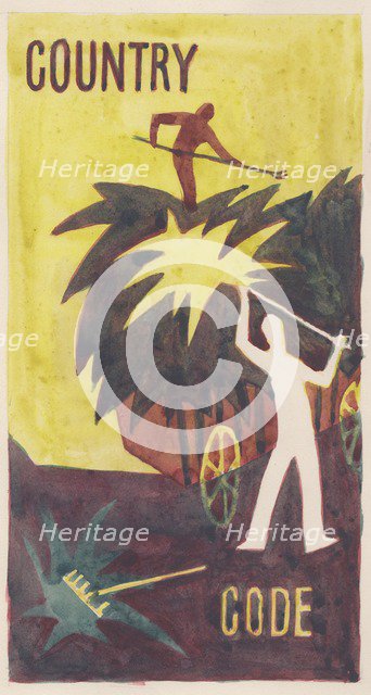 'Country Code', 1951. Creator: Shirley Markham.